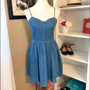 LC Lauren Conrad polka dot dress